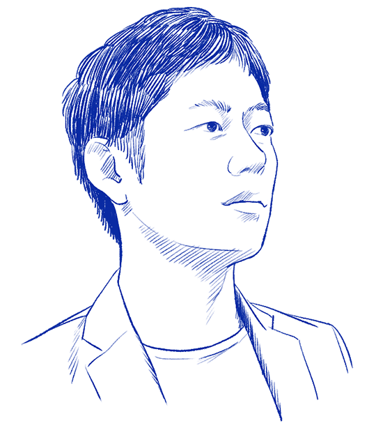 河村 卓治 のイラスト